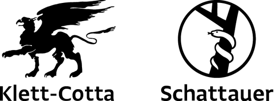 Schwarz-weißes Logo des Verlags Klett-Cotta / Schattauer als Kooperationspartner Psychodynamische Tage Langeoog der Albertinen Akademie Hamburg